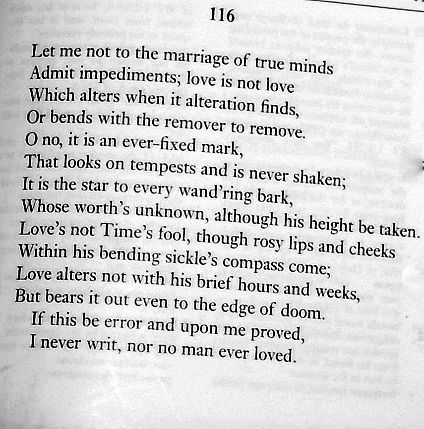 sonnet 116 and 130 comparison