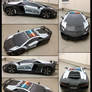 Lamborghini Aventador collage