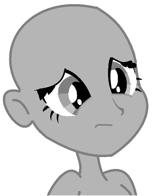 Sad Base by Asterpics on DeviantArt