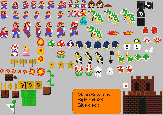 Revamped Mario Basics by Riku4526 on DeviantArt