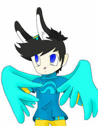 wingstuck chibi bunbert :3