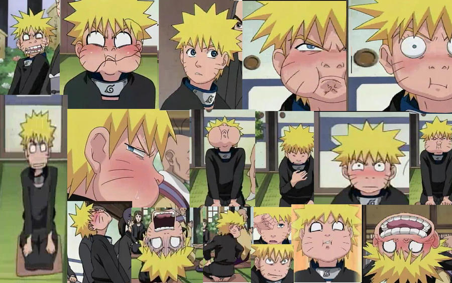 Many Faces Of Naruto Uzumaki by heheFoxyBoxes on DeviantArt