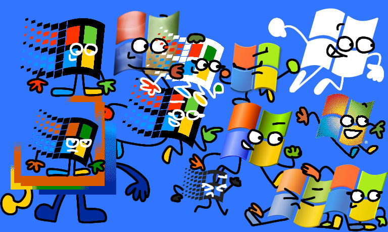 The Windows XP Family by JustANLoWindowsMaker on DeviantArt