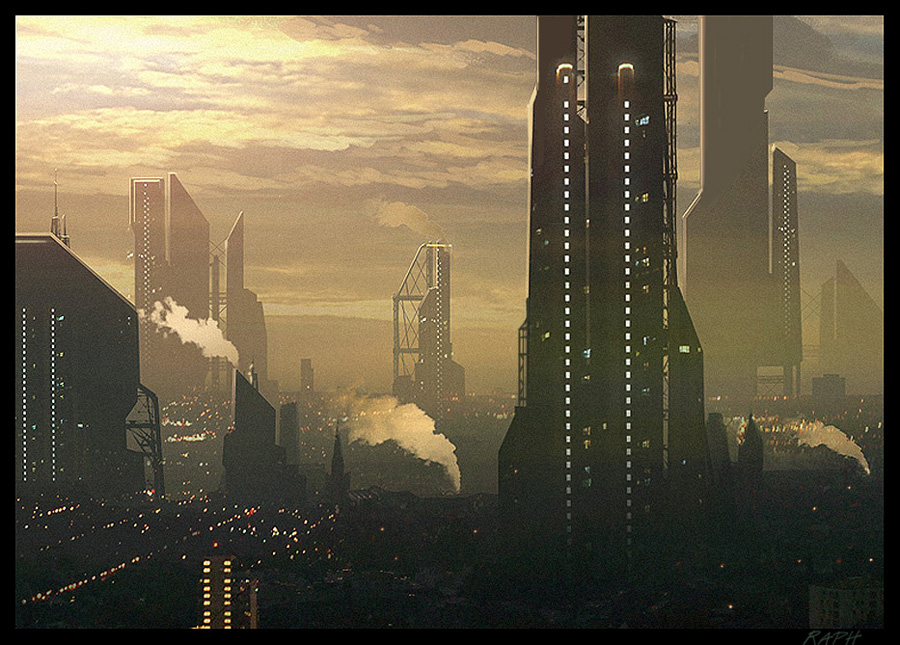 Sci Fi city