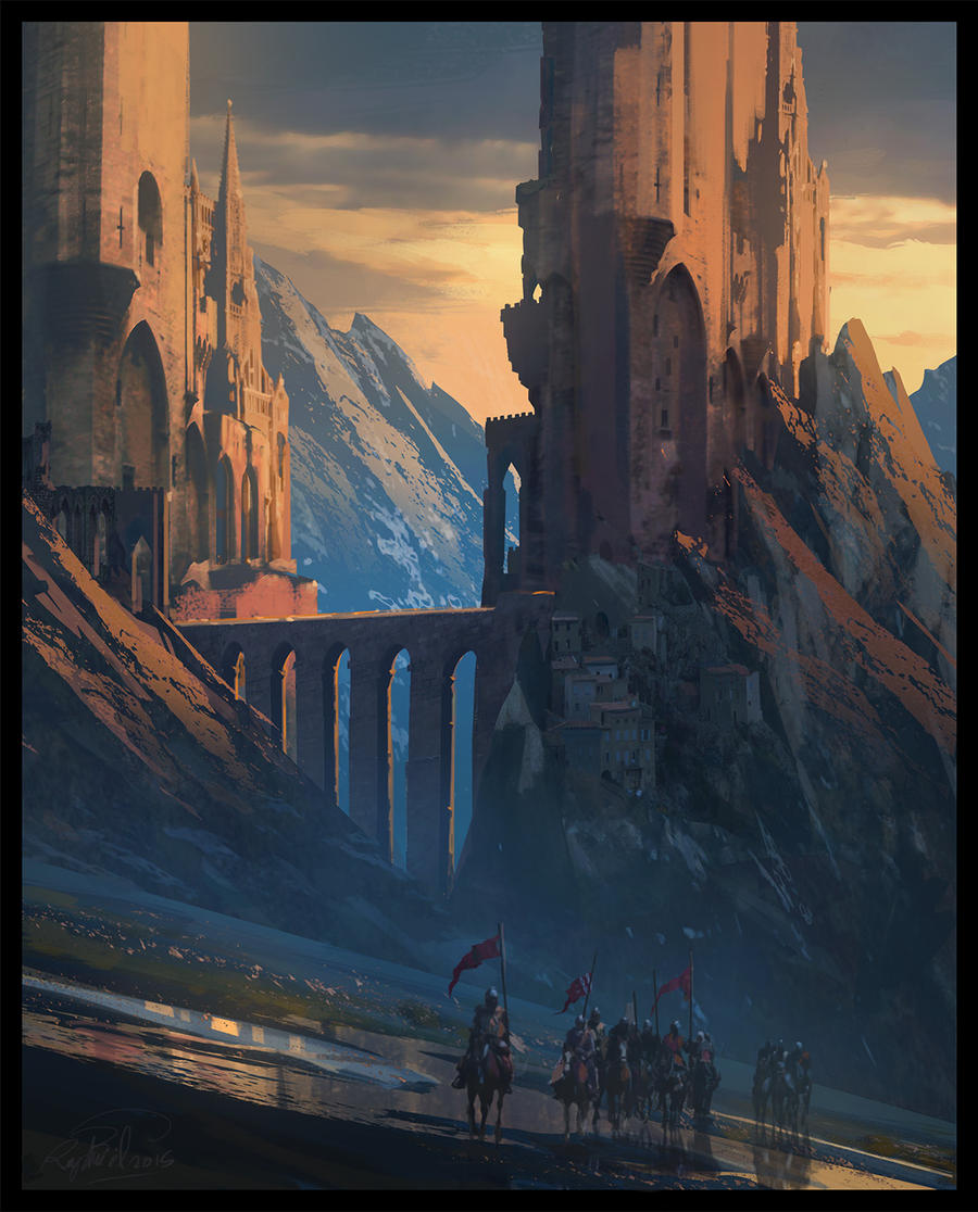 Knights and Mountain Fortress