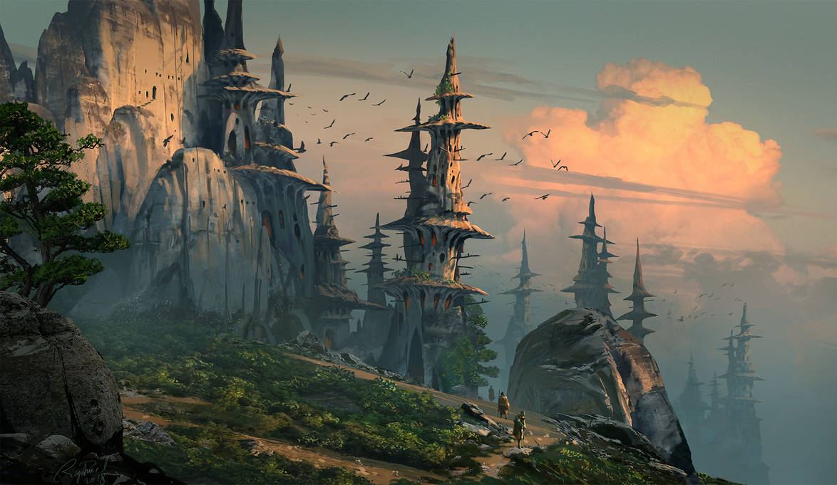 Mushy Land by Raphael-Lacoste