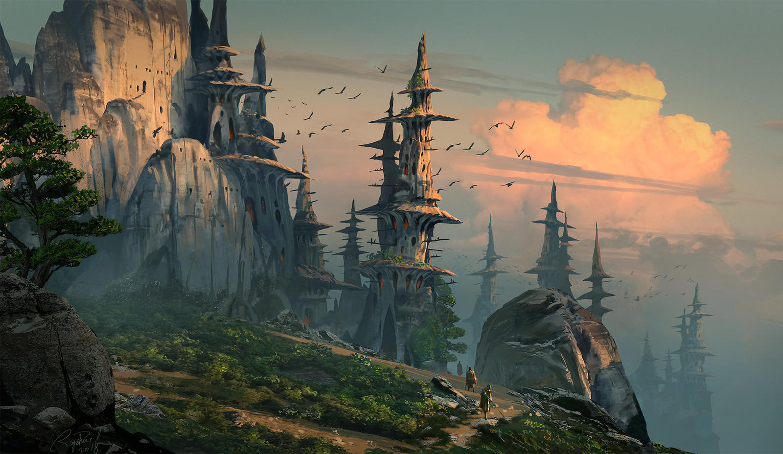 Mushy Land by Raphael-Lacoste