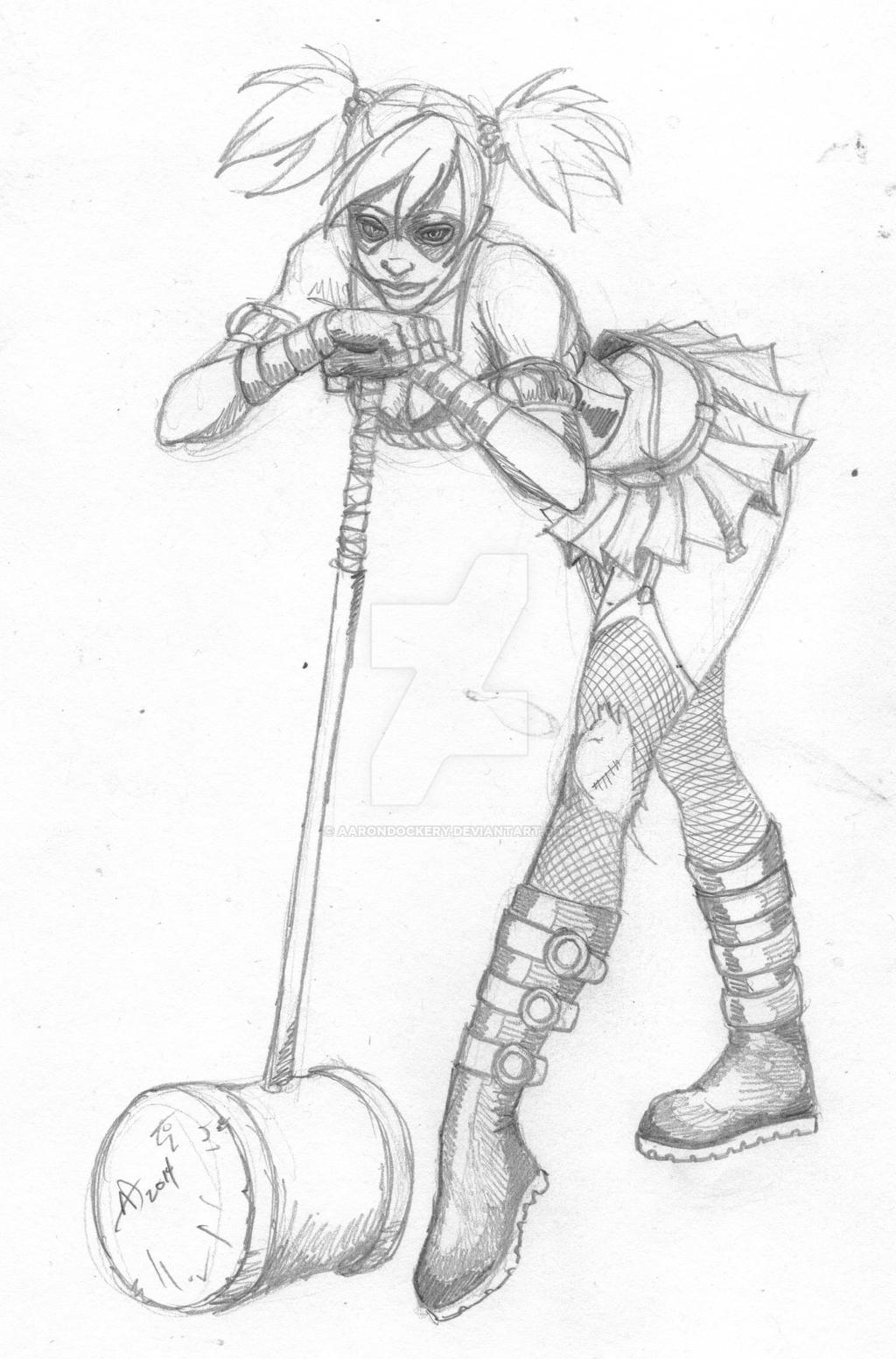 Harley Quinn_pencils