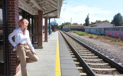 Claire Waits For Her Train