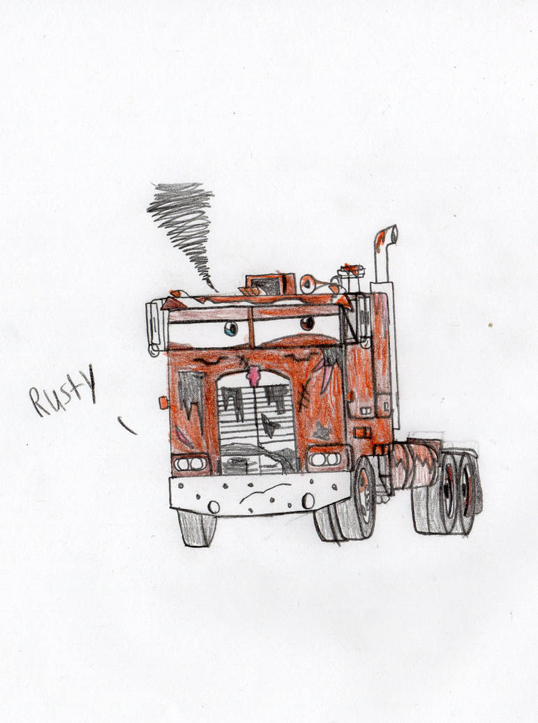 Rusty the rusty K.W. by CaboverTruckLover on DeviantArt