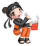 Pucca in Naruto Cosplay