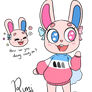 [ANIMAL CROSSING] Rimi the Cotton Candy Rabbit