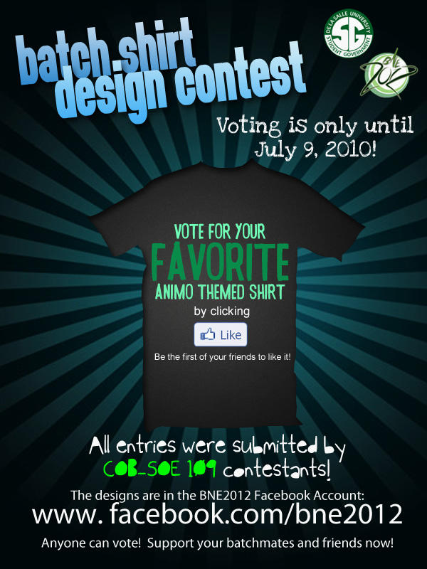 Batch Shirt Example Batch Shirt Design Contest 1 by enajxcezki on DeviantArt