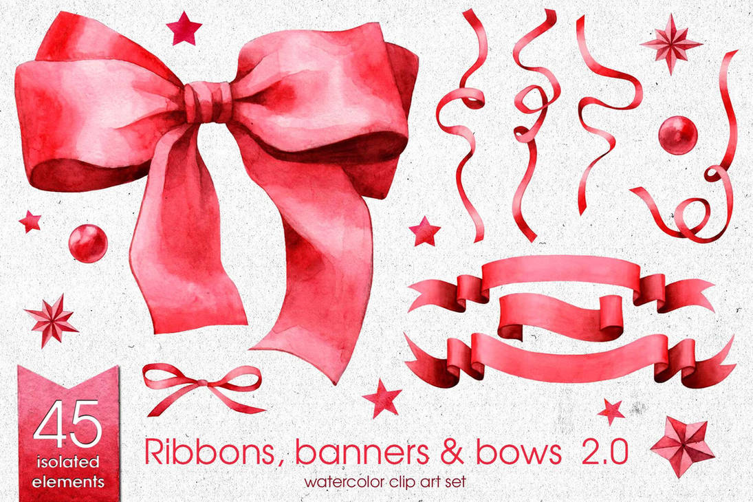 Avatar Ribbon Ribbons, Banners Bows set 2.0 by tonenetato on DeviantArt