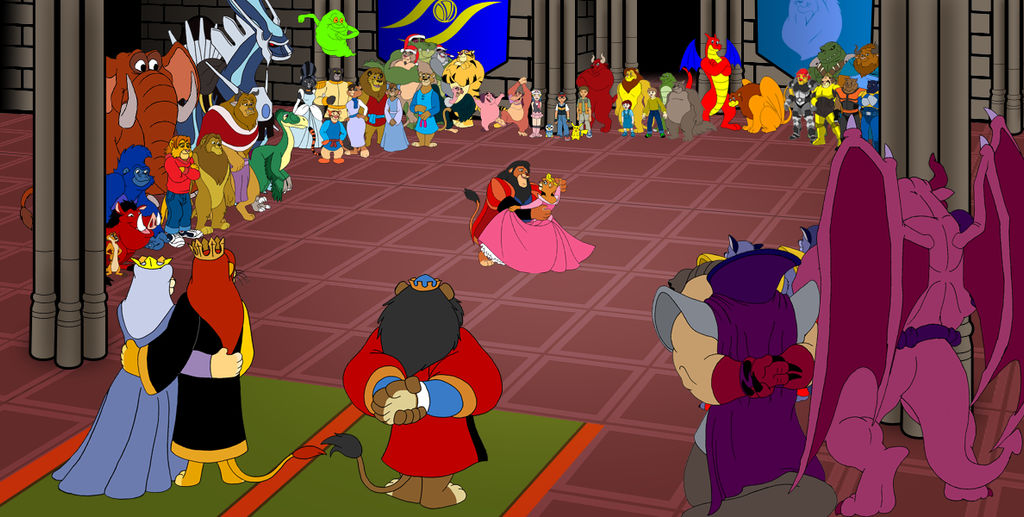 The Prince and Princess Dance by RetroUniverseArt on DeviantArt The Prince and Princess Dance by RetroUniverseArt on DeviantArt