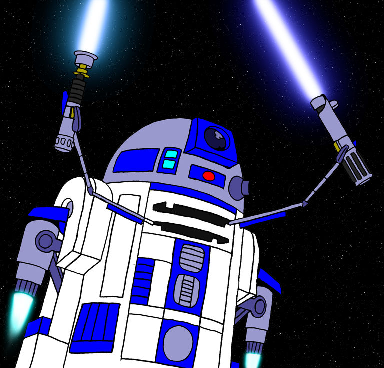 R2-D2 by RetroUniverseArt on DeviantArt