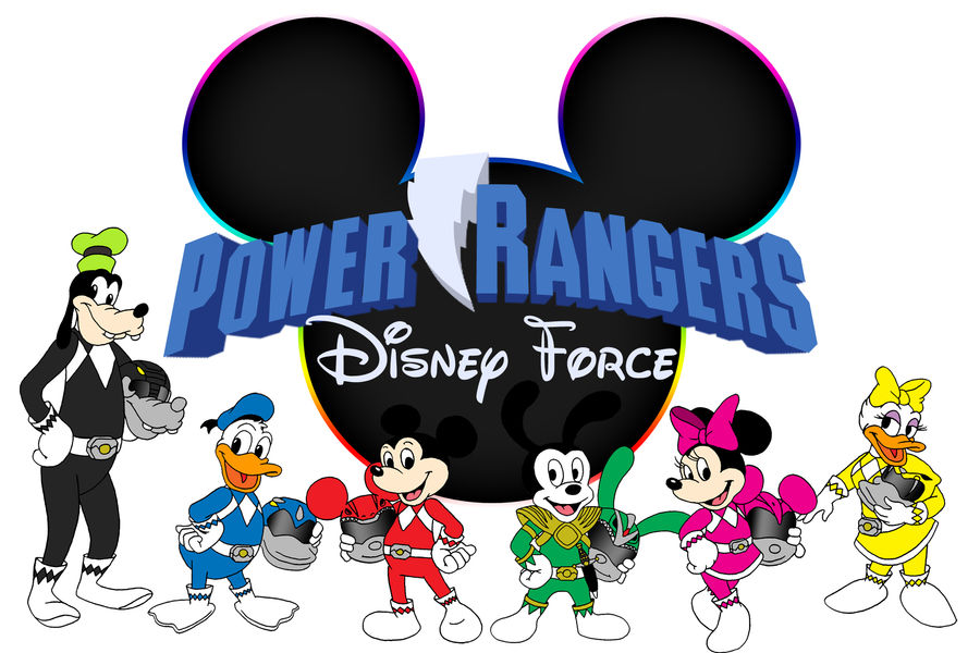 Power Rangers Disney Force by RetroUniverseArt on DeviantArt
