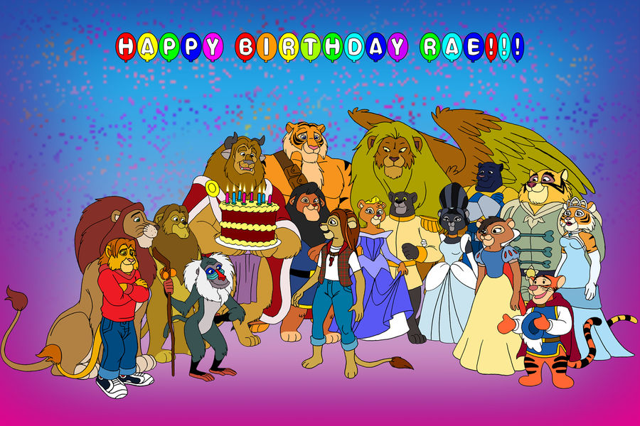 Be Happy Rae Happy Birthday, Rae by RetroUniverseArt on DeviantArt