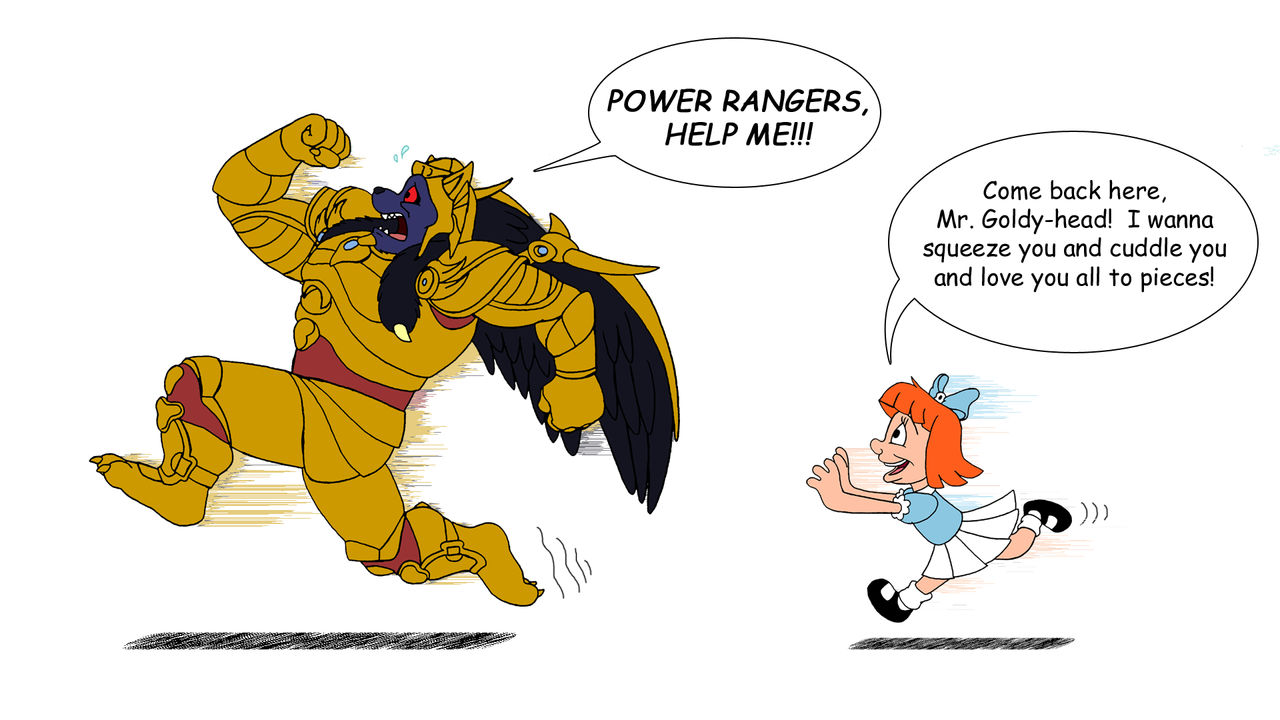 Goldar and Elmyra Duff