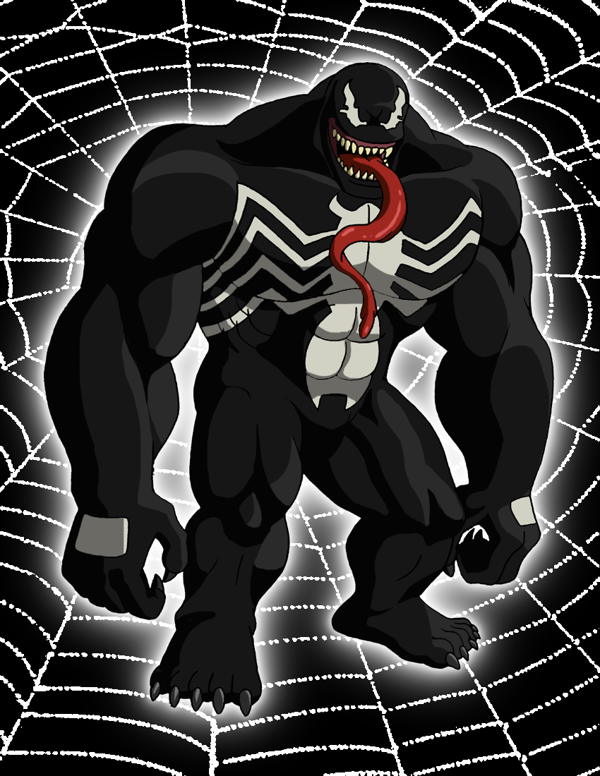 Человек паук тотальный. Веном из Великий человек. Веном Ultimate Spider. Алтимейт Веном. Веном 1994.