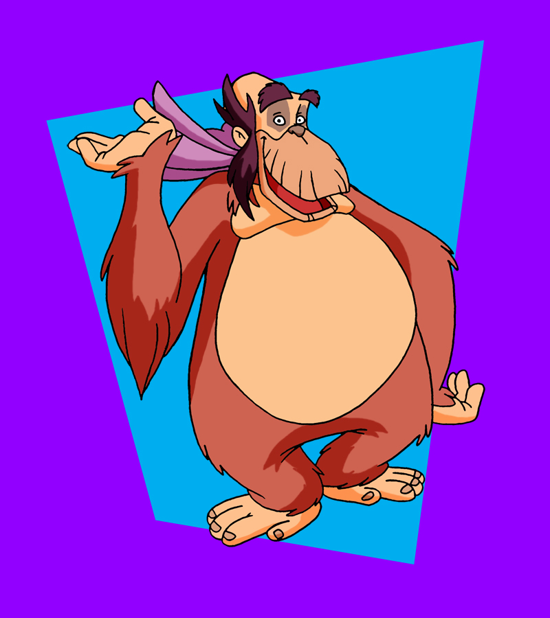 Bombay The Orangutan By Retrouniverseart On Deviantart Bombay The Orangutan By Retrouniverseart On Deviantart