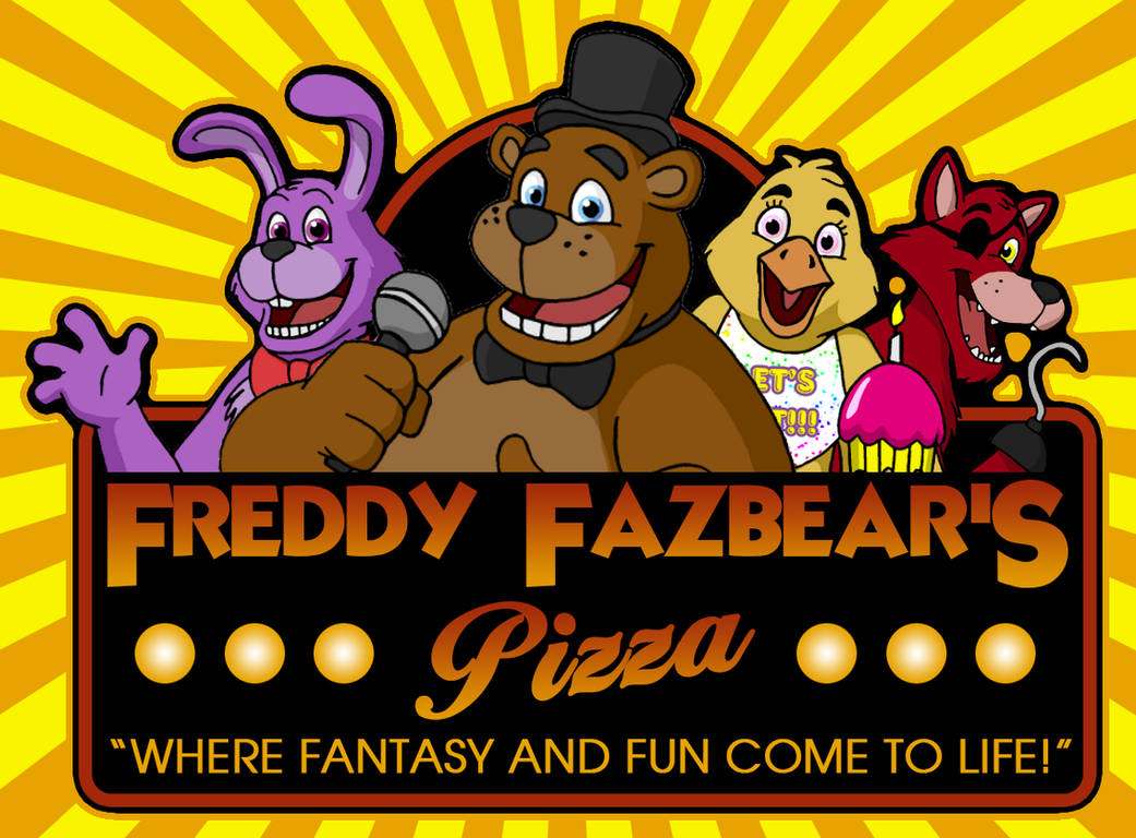 Freddy Fazbear's Pizza Logo by RetroUniverseArt on DeviantArt