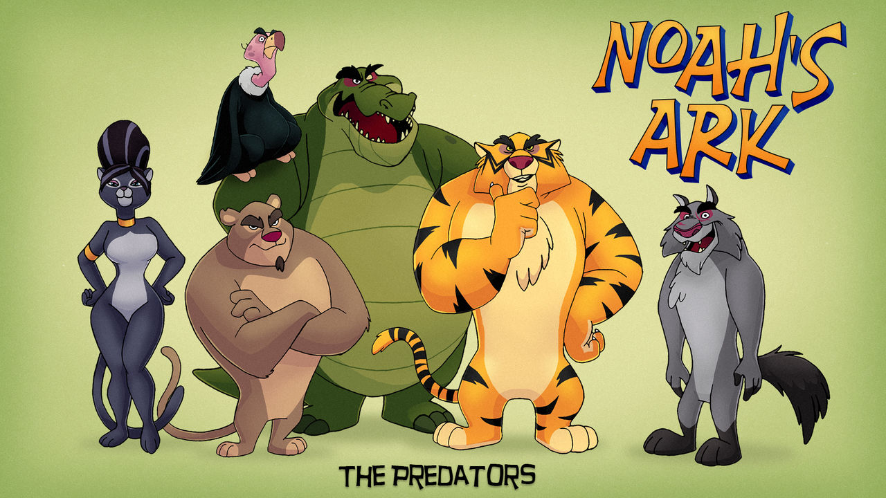 Noah S Ark Wallpaper The Predators V2 By Retrouniverseart On Deviantart Noah S Ark Wallpaper The Predators V2 By Retrouniverseart On Deviantart
