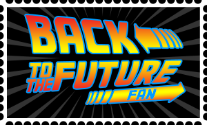 Back to the Future Fan Stamp