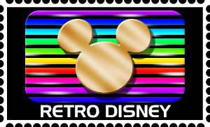 Retro Disney Stamp