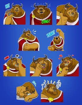 Benny The Beast Telegram Stickers Batch 1