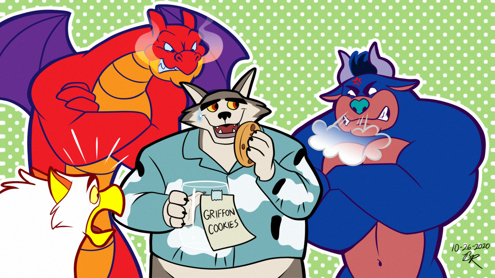 Harry Meets the Mythical Misfits by RetroUniverseArt on DeviantArt