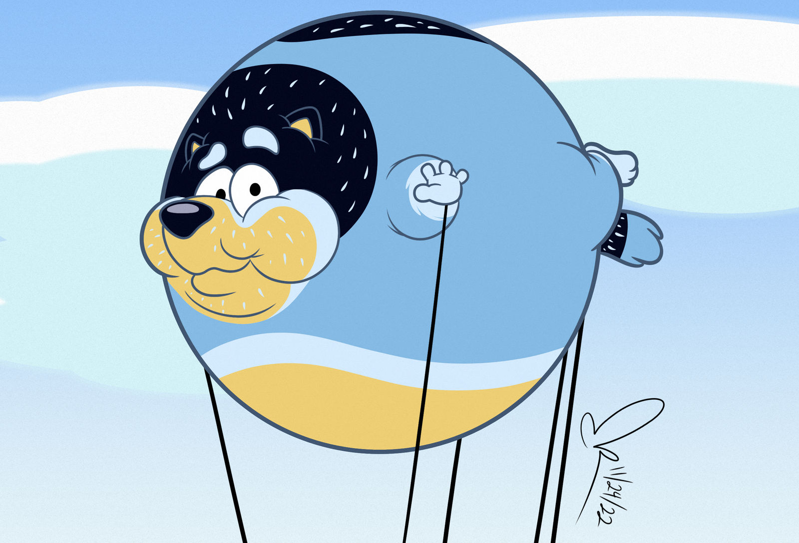 Bandit Heeler Parade Float By RetroUniverseArt On DeviantArt bandit-heeler-parade-float-by-retrouniverseart-on-deviantart