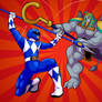 Go, Blue Ranger! Go!