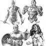 Marvel Heroes Sketches