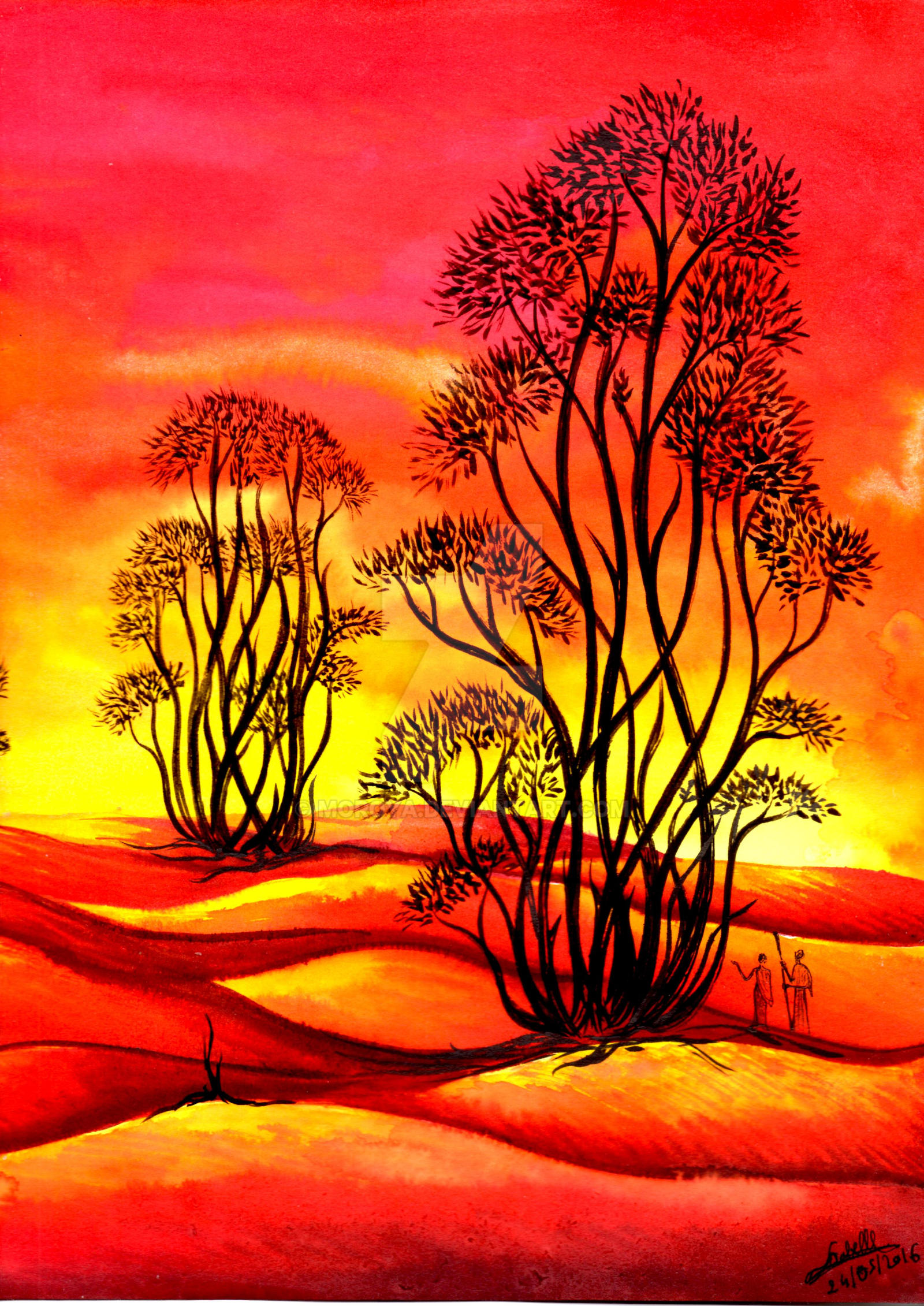 fantasy trees detail1 by moroya on DeviantArt