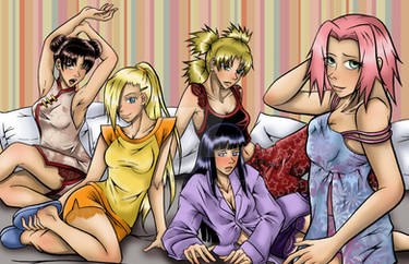 Kunoichi Sleepover