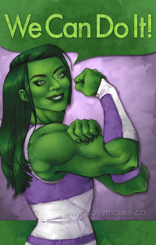 She Hulk - We Can Do It!