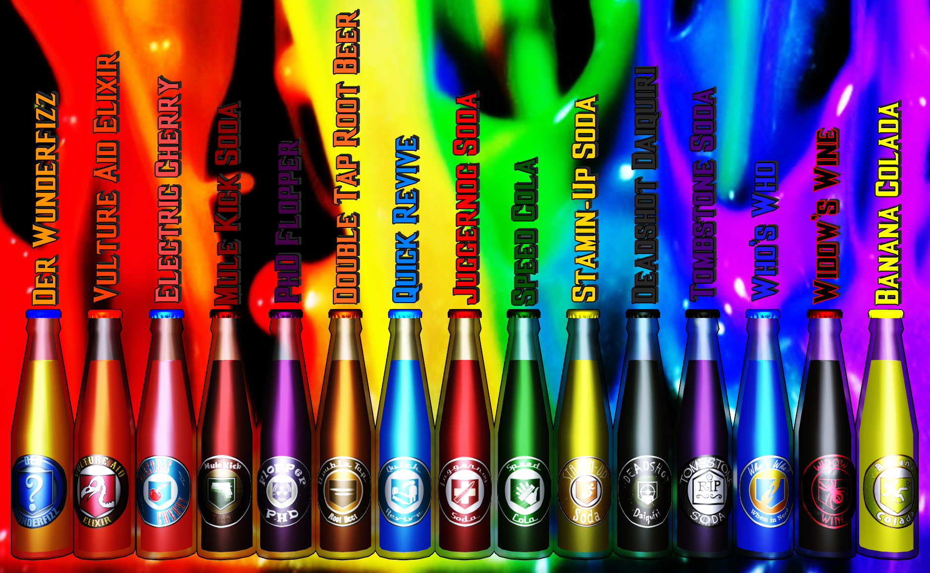 MMD - Call of Duty: Perk-A-Cola models by Coldblast on DeviantArt
