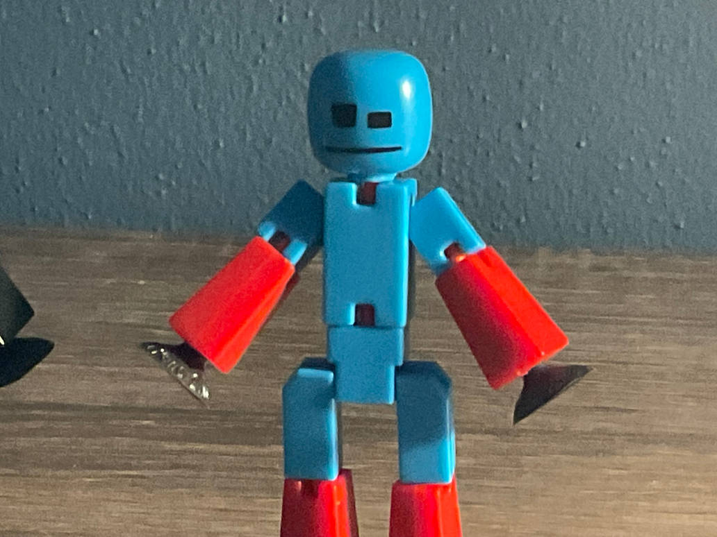 Blue and red Stikbot by Stikbotzilla113 on DeviantArt