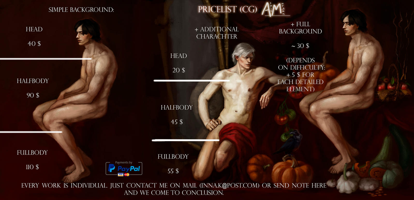 Pricelist (New!)