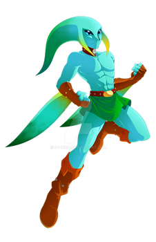 Zora Link (Zelda Collab)