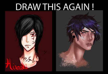 Hirashi redraw challenge (2017 vs 2014)