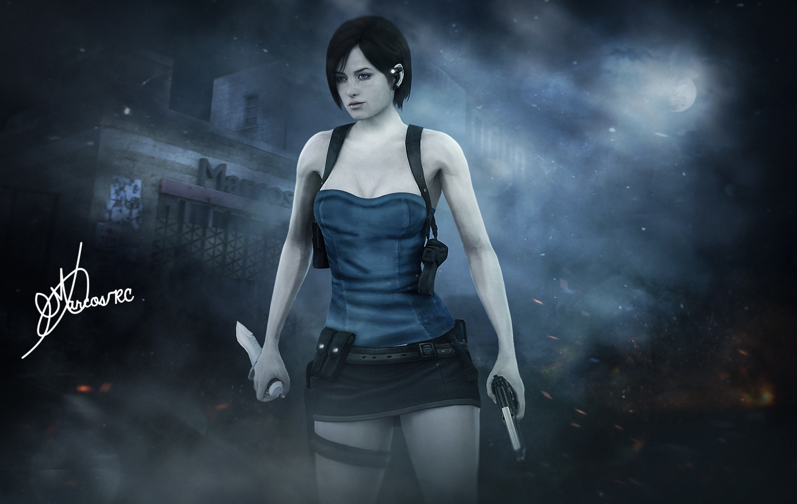 Jill Valentine - Wallpaper and Scan Gallery - Minitokyo