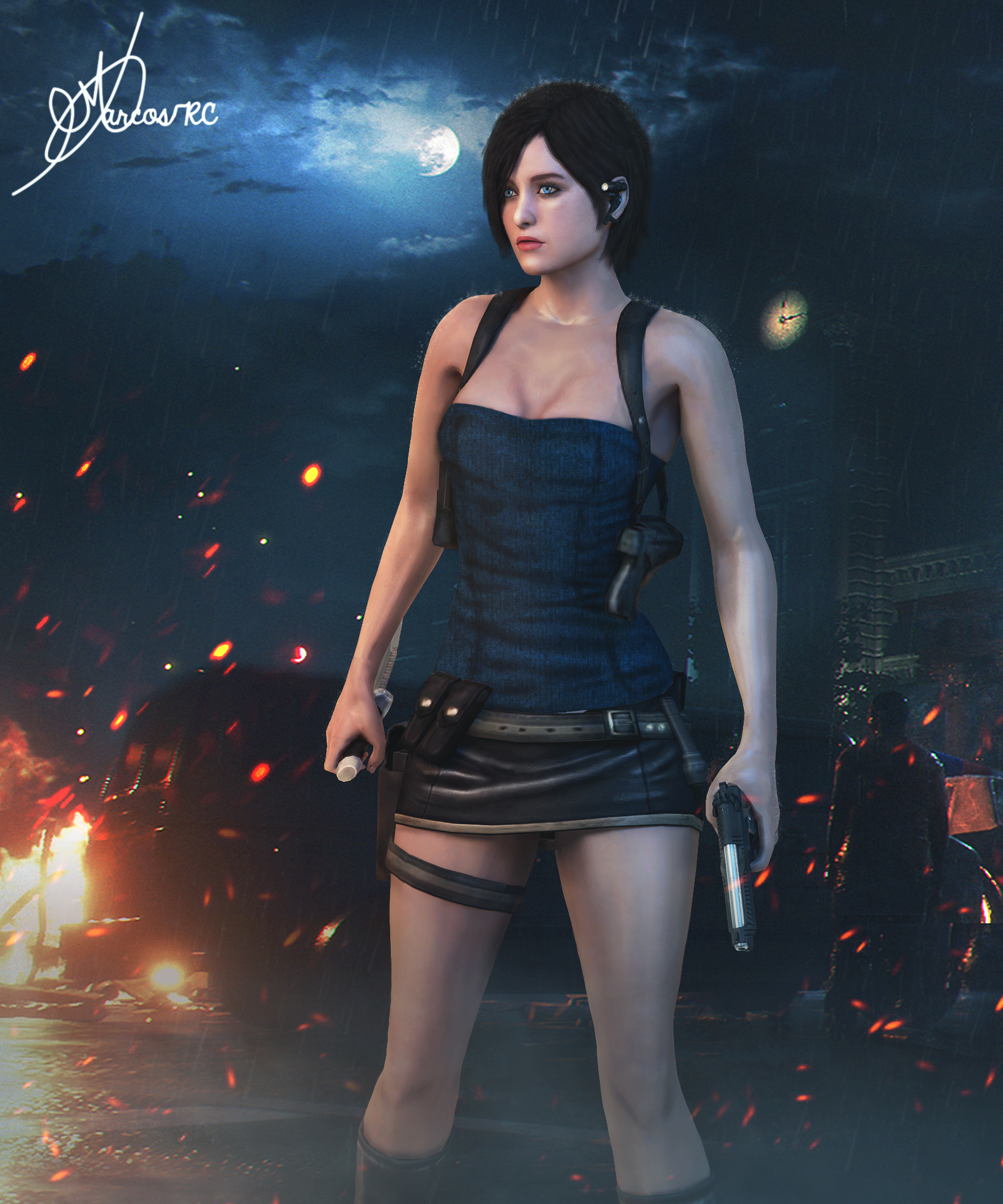 Jill Valentine Movie - RE2 apocalypse by DemonLeon3D on DeviantArt