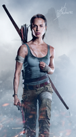 Alicia Vikander - Lara Croft by MarK-RC97