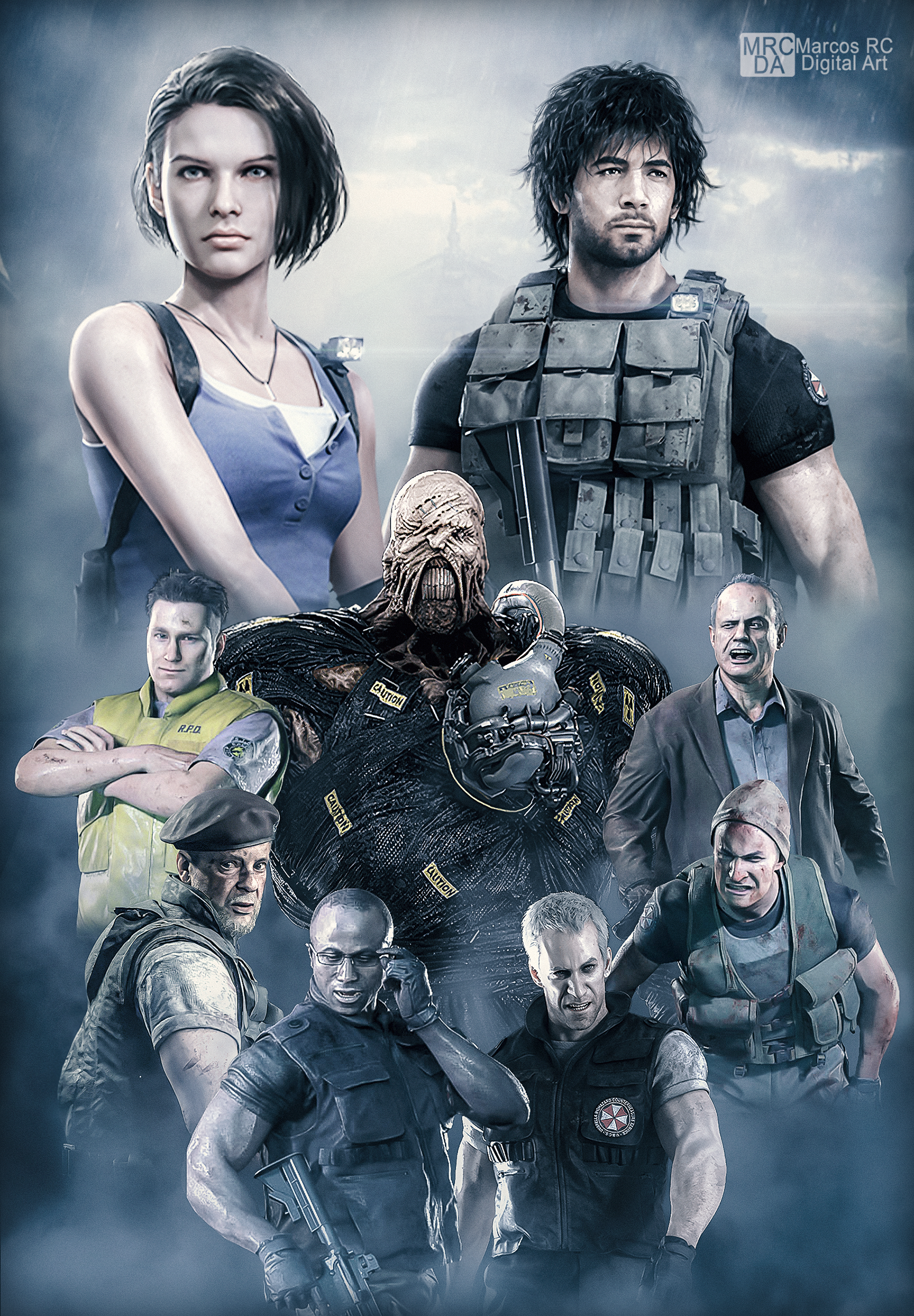 Poster RESIDENT EVIL 3 REMAKE by MarK-RC97 on DeviantArt