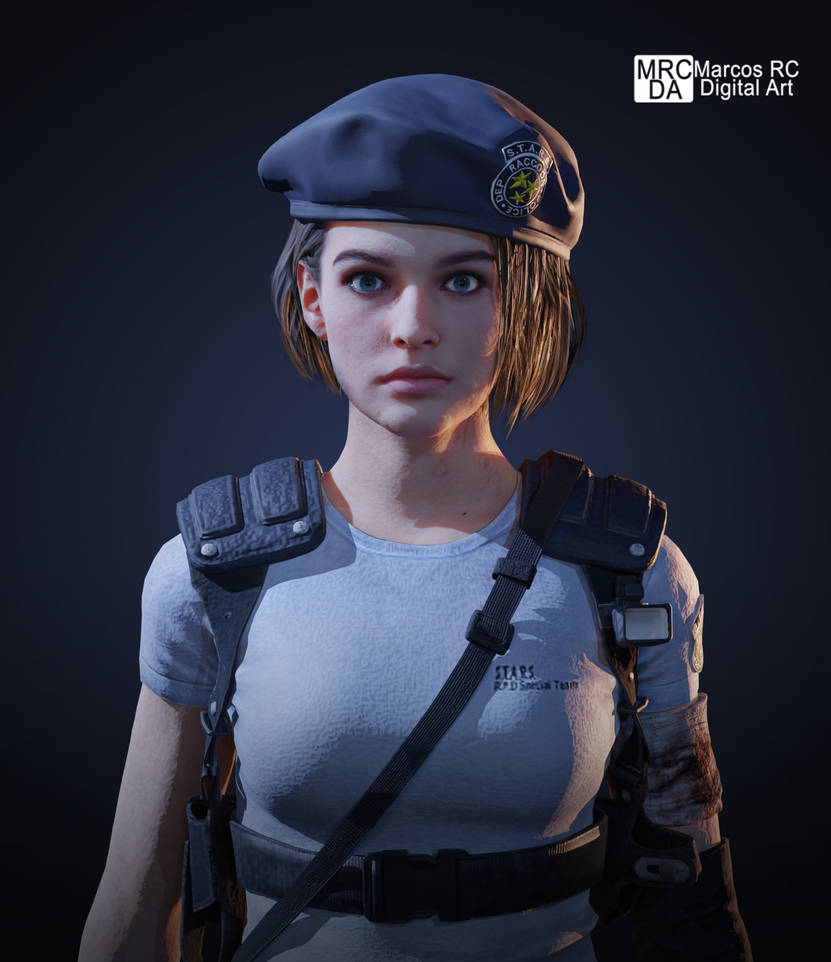 Jill STARS basic render2 by MarK-RC97 on DeviantArt