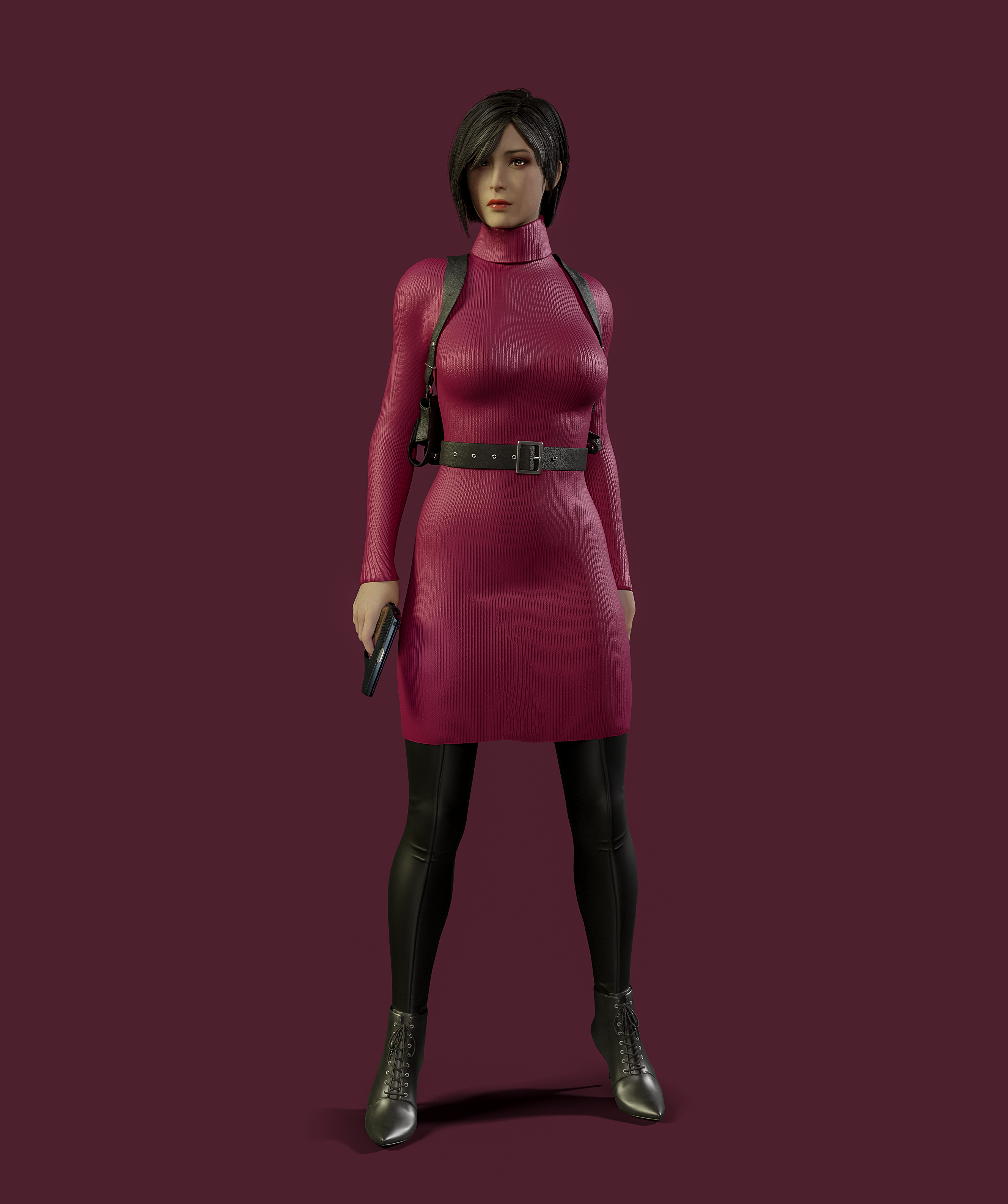 Ada Wong - RESIDENT EVIL 4 REMAKE [Add-On Ped