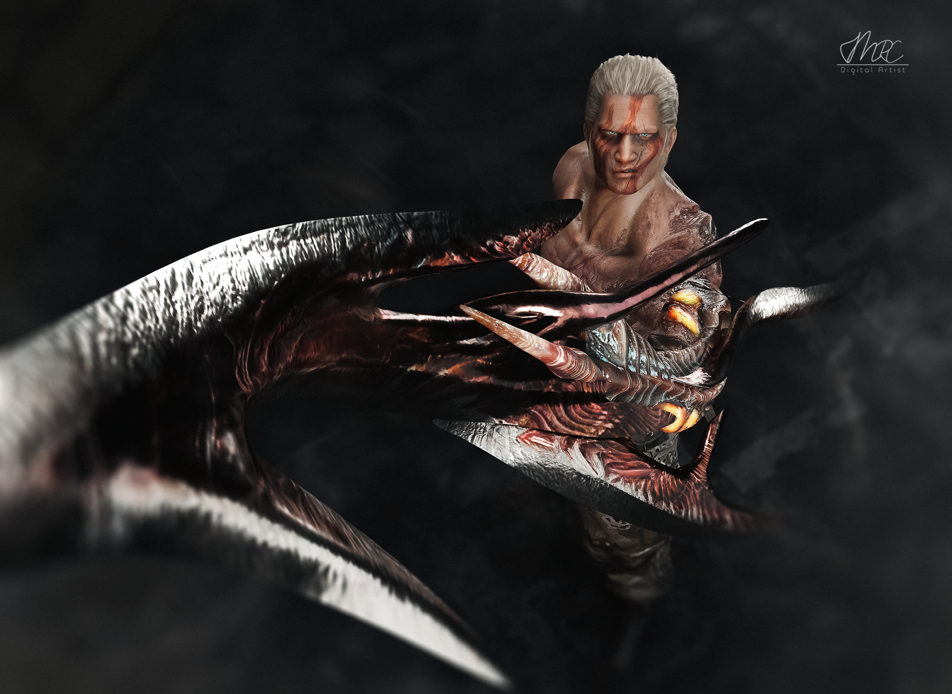 Krauser resident evil 4 #2 by MarK-RC97 on DeviantArt