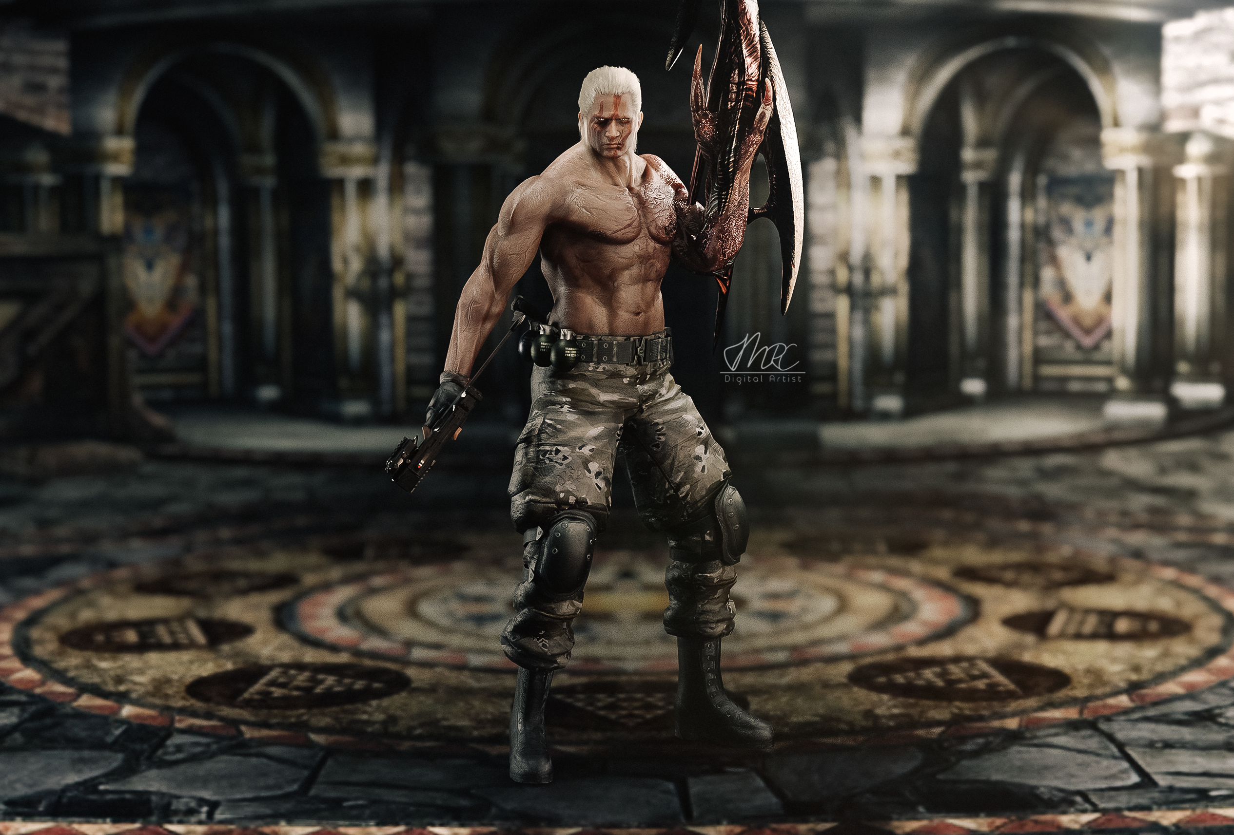 Resident Evil 4 Remake Nods To Darkside Chronicles With Krauser Art